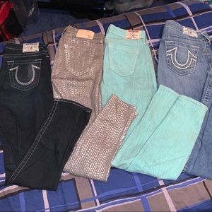 True religion jeans lot (willing to separate)